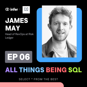 #6 James May, Head of RevOps at Risk Ledger - visibility & understanding of RevOps