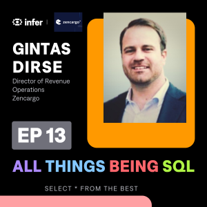 #13 Gintas Dirse - Building RevOps foundations & the potential of AI