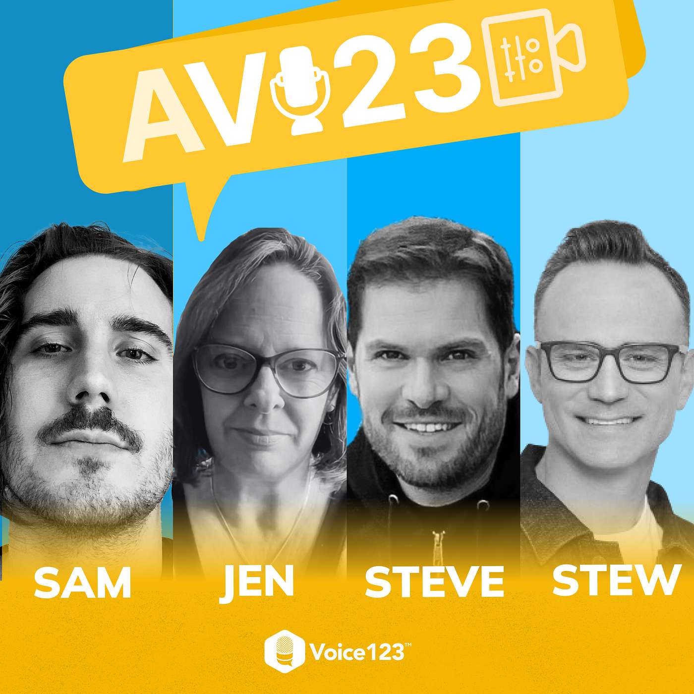 AV123 - an audiovisual show by Voice123