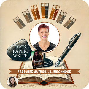 Episode 35 J.L. Birchwood author of Power Ballad: A Metal Mayhem Festival Romance (Love and Mayhem)