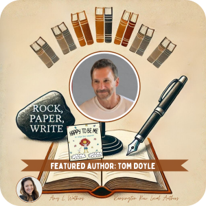 Episode 38 Tom Doyle author of Happy to Be Me and Happy Kindness Day, the Indigo Blue Adventures