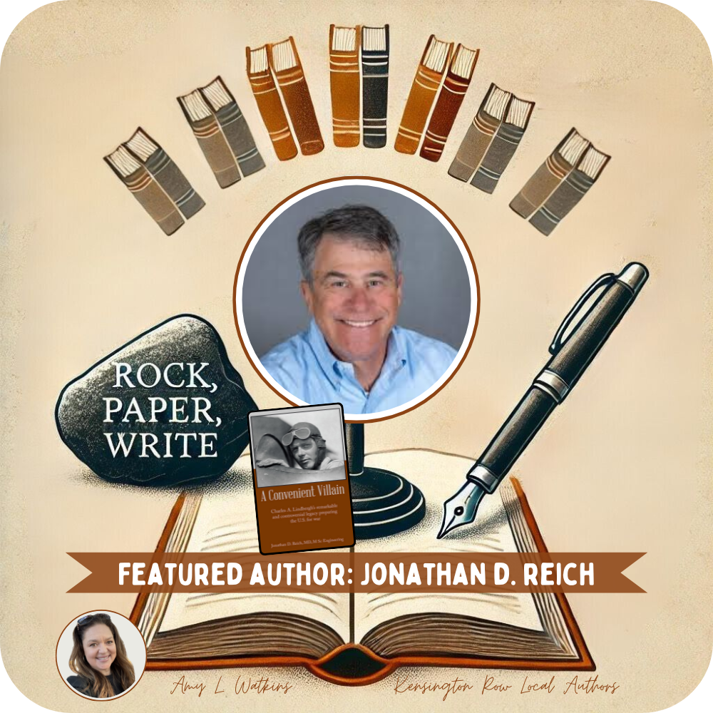 Episode 36 Dr. Jonathan Reich author of A Convenient Villain: Charles A. Lindbergh’s remarkable and controversial legacy preparing the U.S. for war