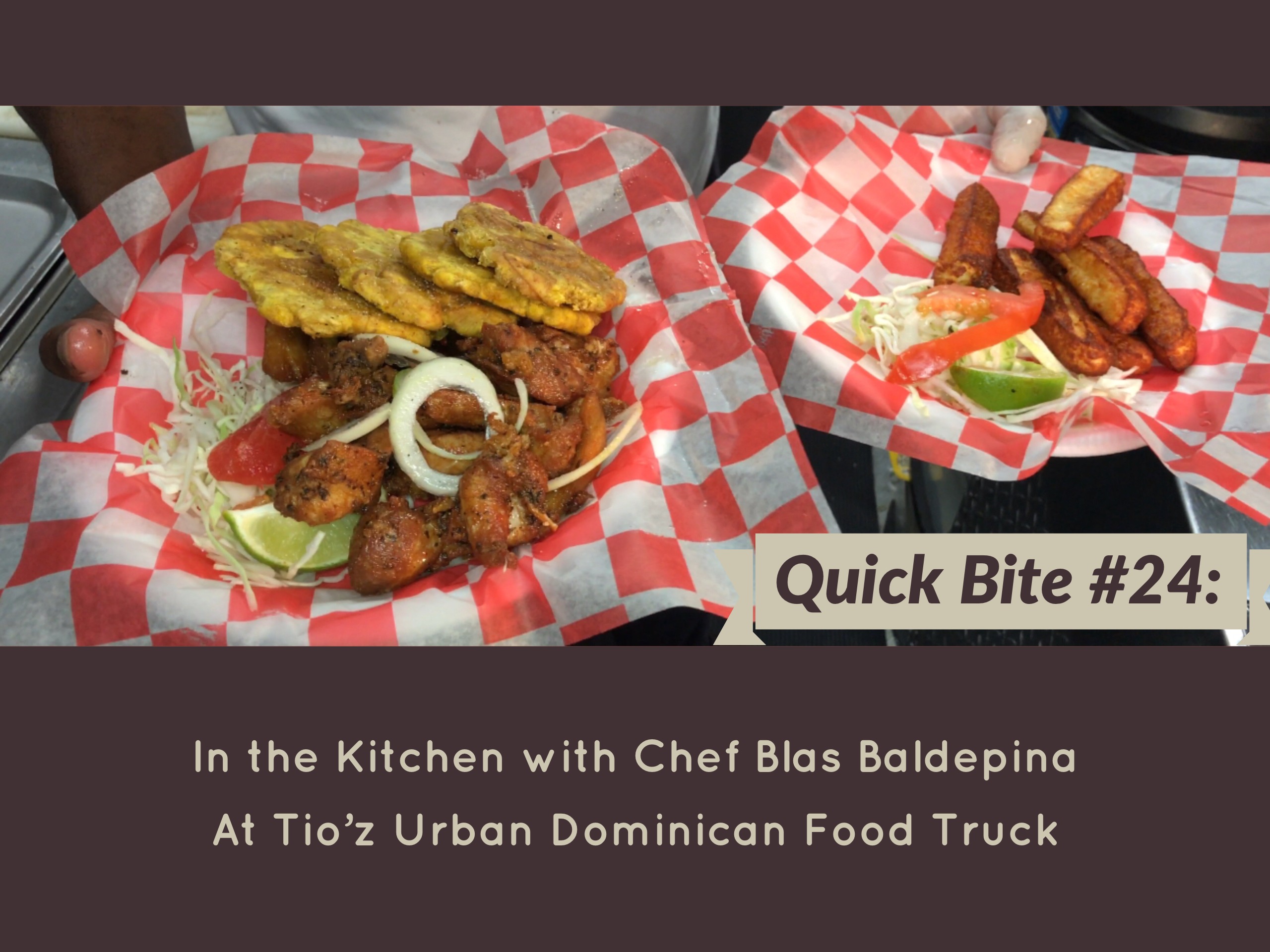 RED Quick Bite #24: In the Kitchen with Chef Blas from Tio’z Food Truck