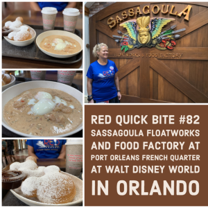 RED Quick Bite #82: Sassagoula Floatworks and Food Factory at Port Orleans French Quarter At Walt Disney World in Orlando