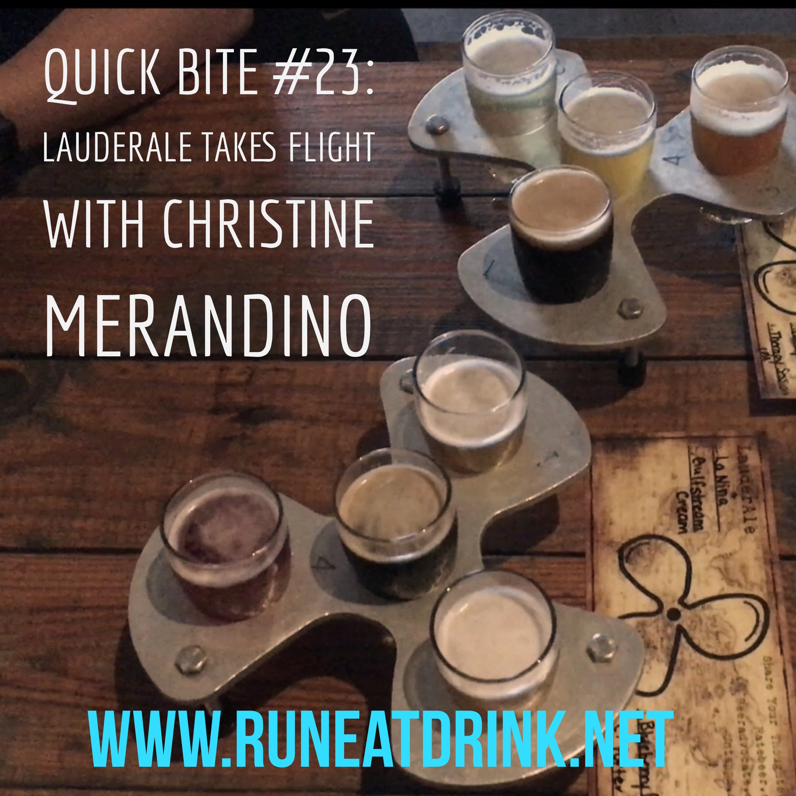 RED Quick Bite #23 LauderAle Takes Flight with Christie Merandino