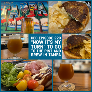 RED Episode 223 “Now It’s My Turn” to go to The Pint and Brew in Tampa