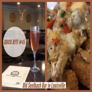 RED Quick Bite# 45:  The Old Seelbach Bar in Louisville