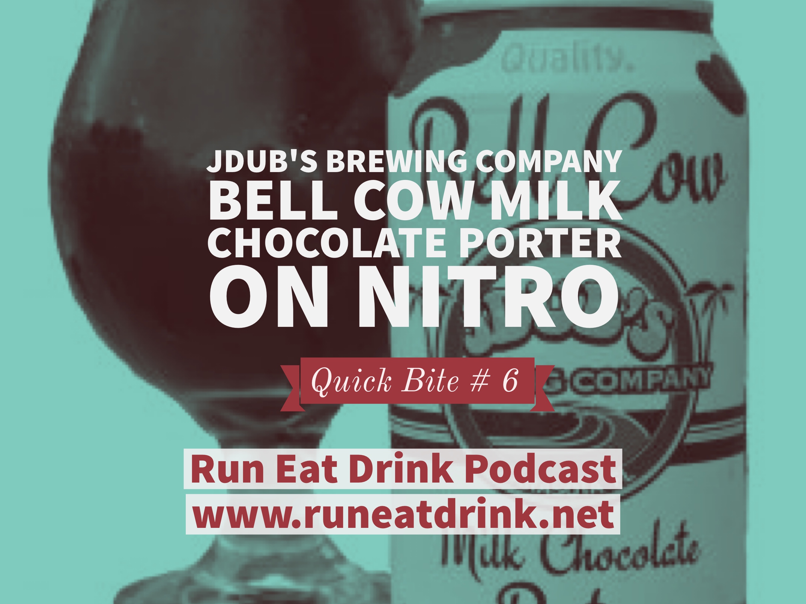 RED Quick Bite #6: JDub's Brewing Company Bell Cow Milk Chocolate Porter on Nitro at Nice Guys Pizza