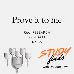 Ep 112 - Study Finds - Does being a d*** make me a better friend?