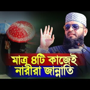 যে ৪টি কাজ করলে নারীরা জান্নাতে যাবে - মিজানুর রহমান আজহারী | Jannati Nari | Mizanur Rahman Azhari