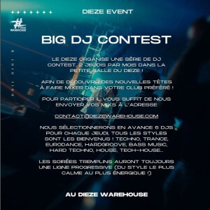 Diezewarehouse BIG DJ Contest