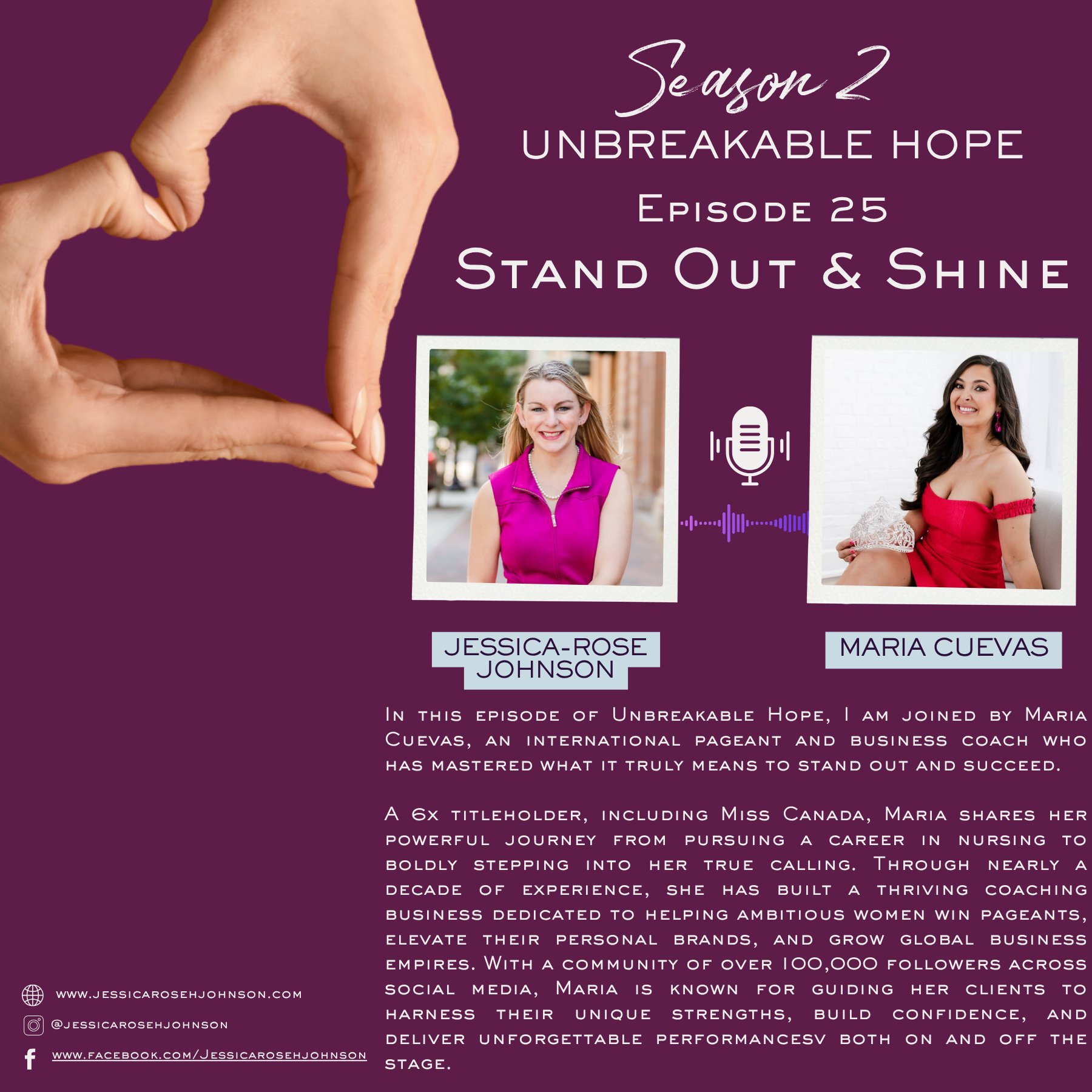 S02E25: Stand Out & Shine with Maria Cuevas
