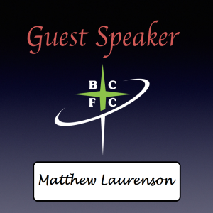 12th Jan 2020 - ”Encounter Service” - Matthew Laurenson