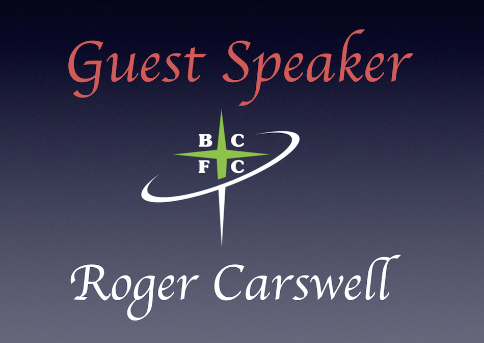 Mens Conference Part 1 - Man with a Mission - Roger Carswell