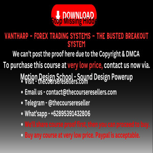 Thecourseresellers.com  - Vantharp - Forex Trading Systems - The Busted Breakout System