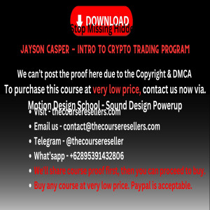 Thecourseresellers.com  - Jayson Casper - Intro To Crypto Trading Program