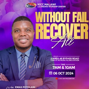 06.10.2024 WITHOUT FAIL RECOVER ALL_ Pastor Emas