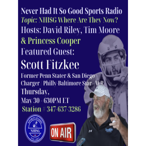 NHISG Where Are They Now? Guest: Scott Fitzkee - Host: David Riley