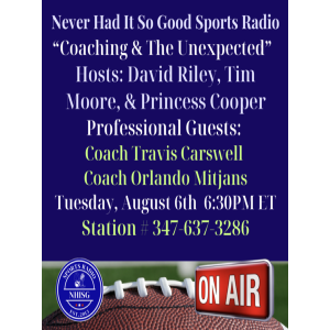 Coaching & The Unexpected - Hosts: David Riley, Tim Moore. & Princess Cooper