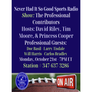 Professional Contributors - NeverHadItRadio - Host: David Riley