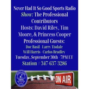 The Professional Contributors - NeverHadItRadio - Hosts: David Riley & Tim Moore
