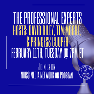 The Professional Experts Hosts David Riley, Tim Moore, & Princess Cooper