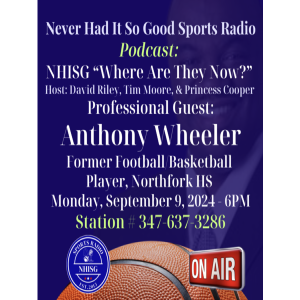Where Are They Now & More! Host: David Riley - Anthony Wheeler