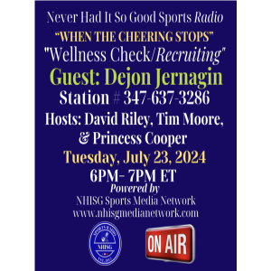 When The Cheering Stops: Coach Jernigan - Wellness Check/Recruiting -Coach Riley