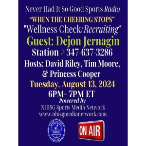 When The Cheers Stop - Coach Jernigan - Hosts: David Riley, Tim Moore & Princess