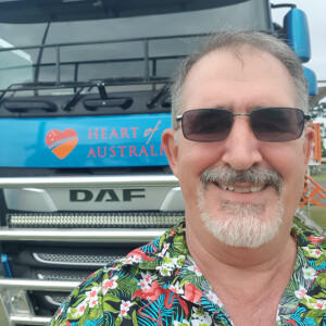 Mark Hogan visited the Heart of Australia truck in Cairns parked at the Cairns Show Grounds - Part 2