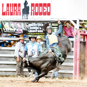 Debbie, the Secretary of the Laura Rodeo Association