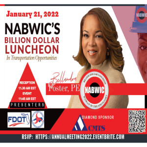 NABWIC TALKS WITH WOMAN IN THE SPOTLIGHT DR. BELLANDRA FOSTER, ENG. & AUTHOR