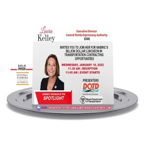 NABWIC TALKS W/ LAURA KELLEY, EXEC. DIR. CFX & NABWIC’S WOMAN IN THE SPOTLIGHT
