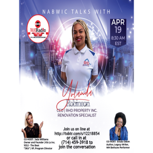 NABWIC Talks with Yolanda Robinson, New Member and CEO, RHD Property, Inc.
