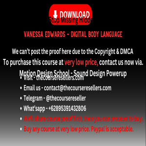 Thecourseresellers.com  - Vanessa Edwards - Digital Body language