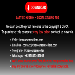 Thecourseresellers.com - Lattice Hudson - Social Selling Ads