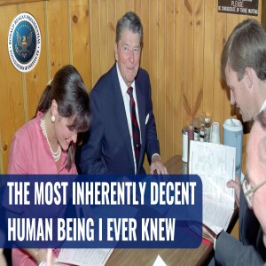 What it was Like Writing Speeches and Being Friends with President Ronald Reagan