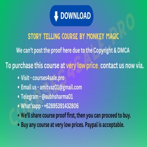 3.48$ Story Telling Course By Monkey Magic--Courses4sale.pro