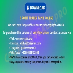 Rs  550- 3 POINT TRADER TAMIL Course - Courses4sale.pro