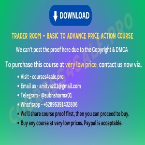 4.46$ Trader Room — Basic to Advance Price Action Course — Courses4sale.pro