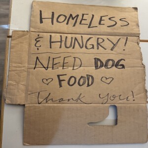 Homeless girl