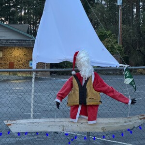 PT Christmas parade with young Asher