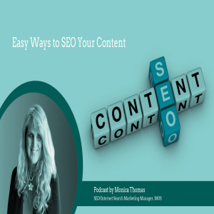 Easy Ways to SEO Your Content | Five Minute SEO | Podcast