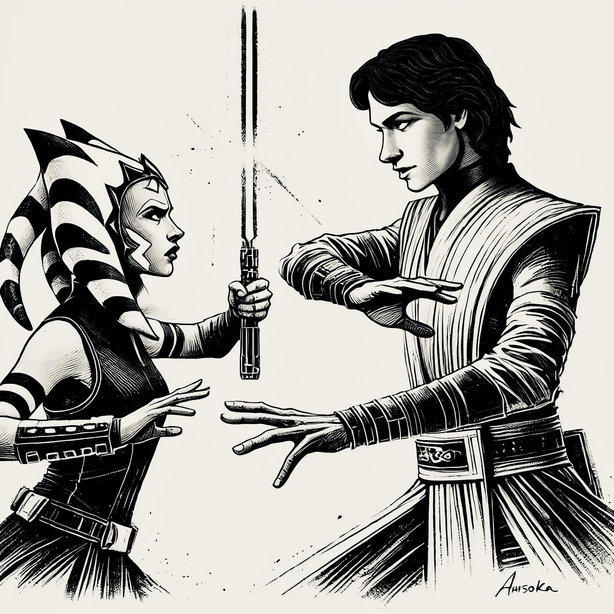 Landscapes of Anakin & Ahsoka