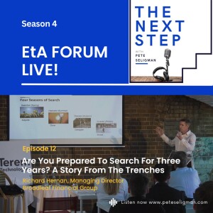 Are You Prepared To Search For Three Years? A Story From The Trenches