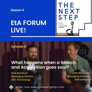 What happens when a search and acquisition goes sour?