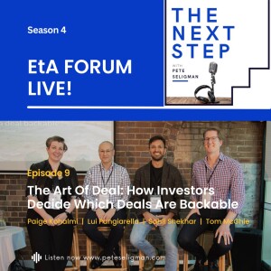 The art of the deal: How investors decide which deals are backable