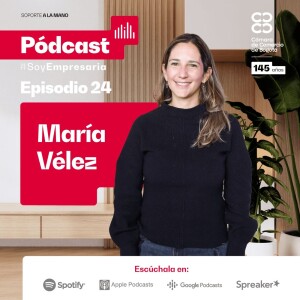 Ep. 24 María Vélez, fundadora de Crack the Code, nos cuenta cómo está transformando la vida de niños y niñas