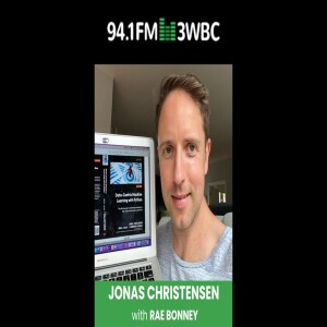 Jonas Christensen with Rae Bonney - May 2025