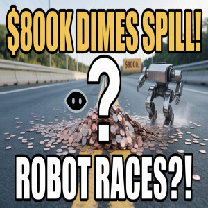 $800K Dimes Spill & Creepy Robot Races: Wild News Stories! - EP 6